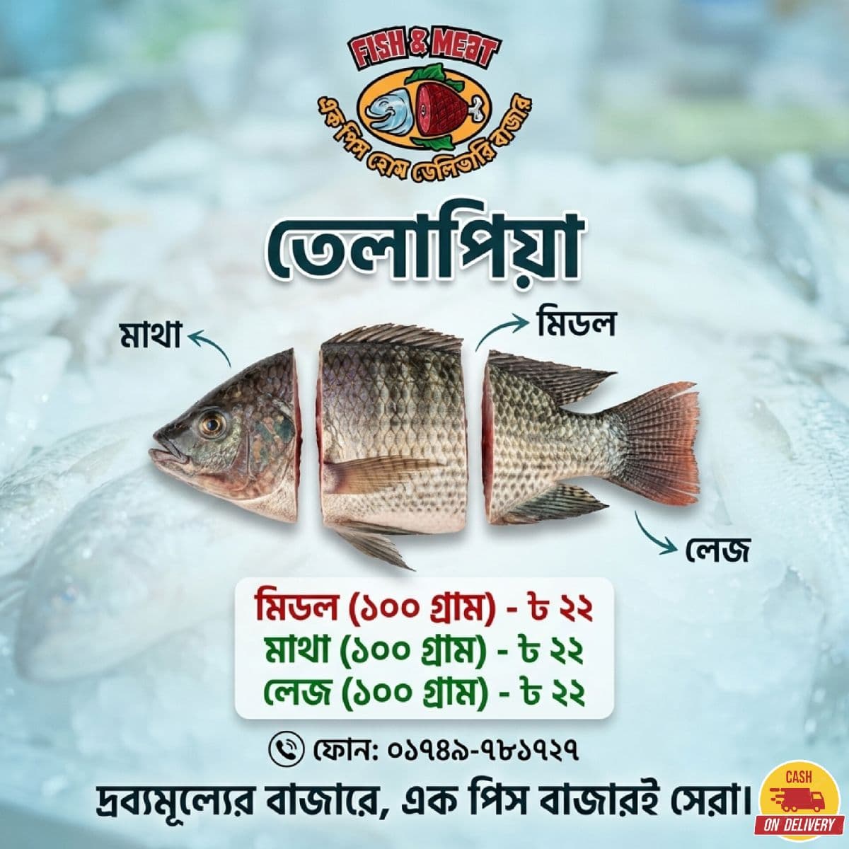 তেলাপিয়া মাছ
