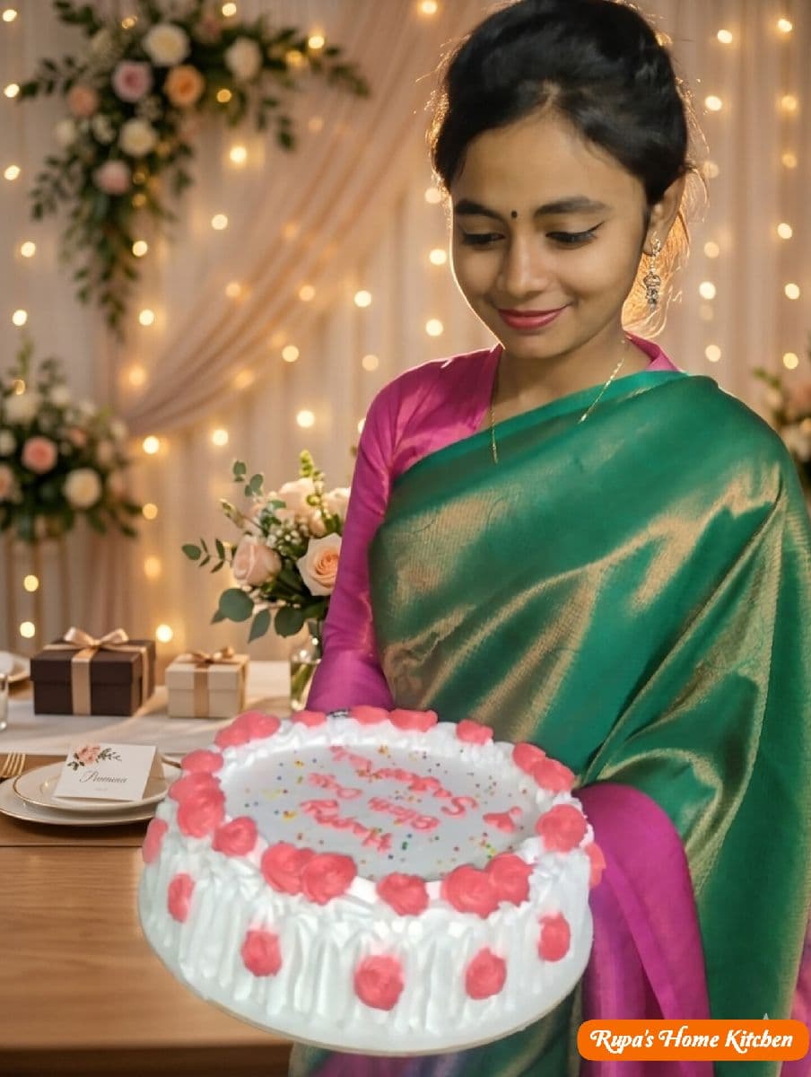 রোজ লাভ ডিলাইট কেক