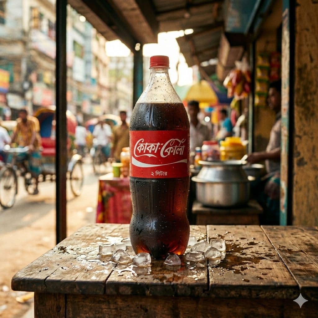 কোকা কোলা ২ লিটার