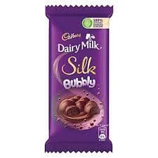 Dairy milk silk bubly