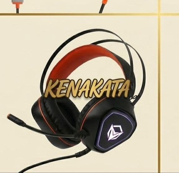 MT-HP020 gaming headset featuring a black design
