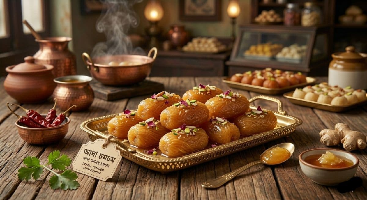 নিসিন্দার আদা চমচম