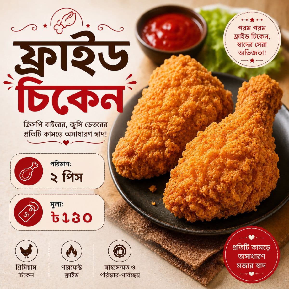 ফ্রাইড চিকেন
