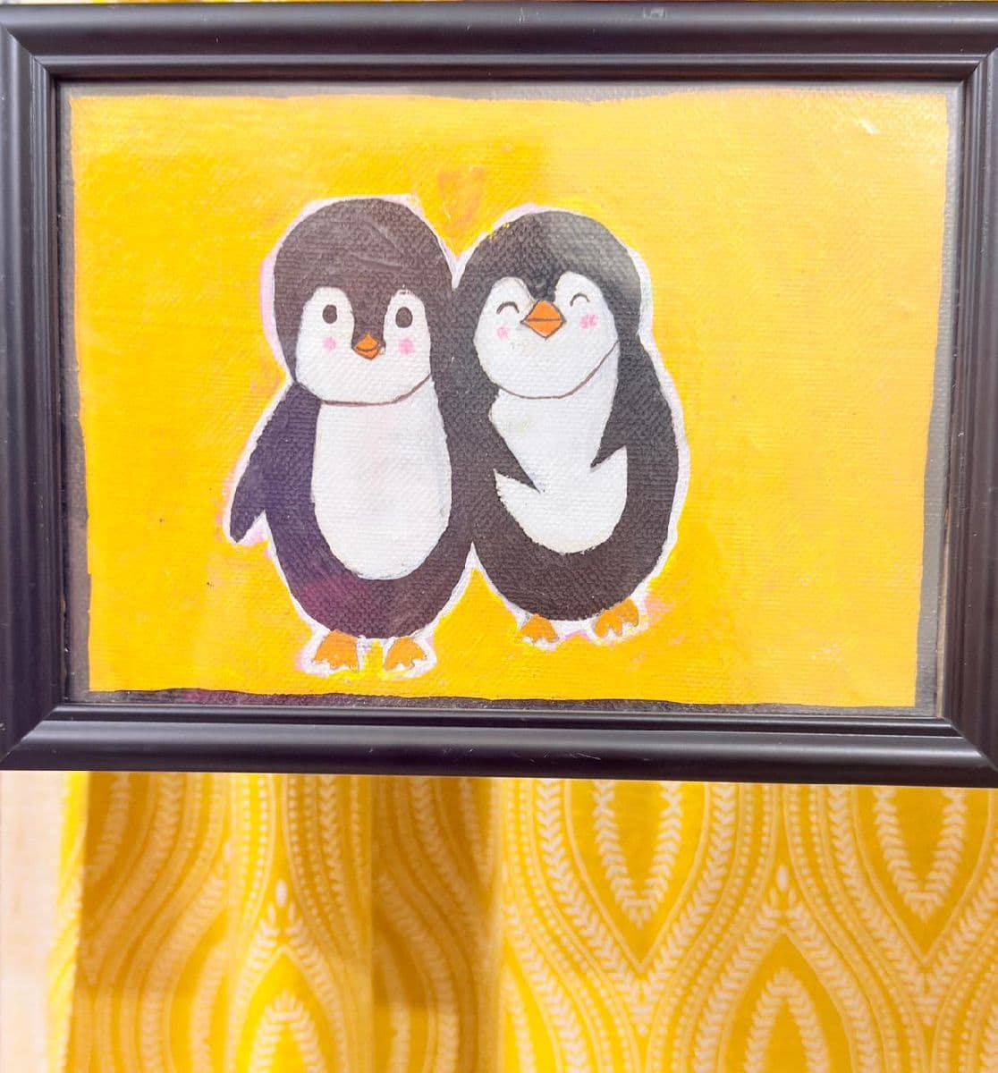 Penguin Painting