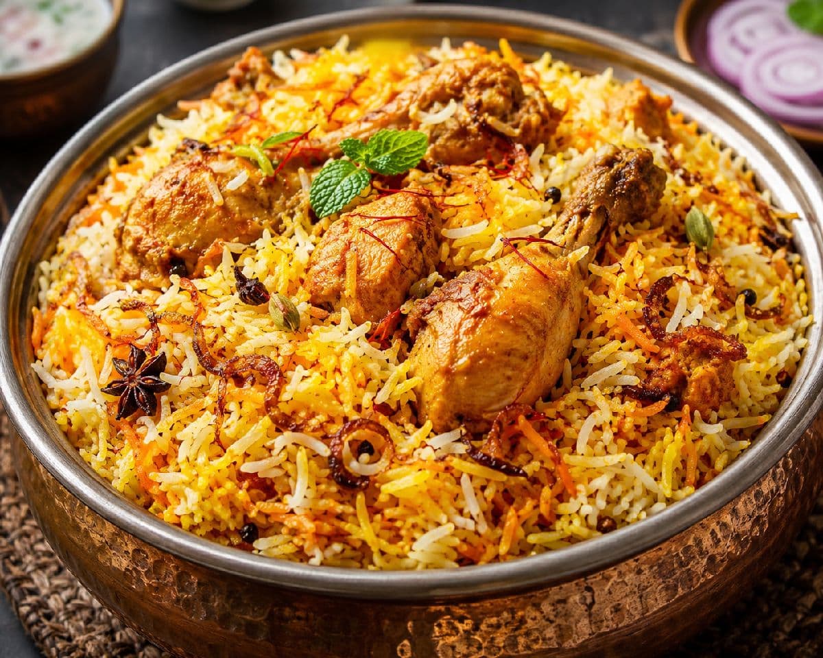 জাফরানি বিরিয়ানি