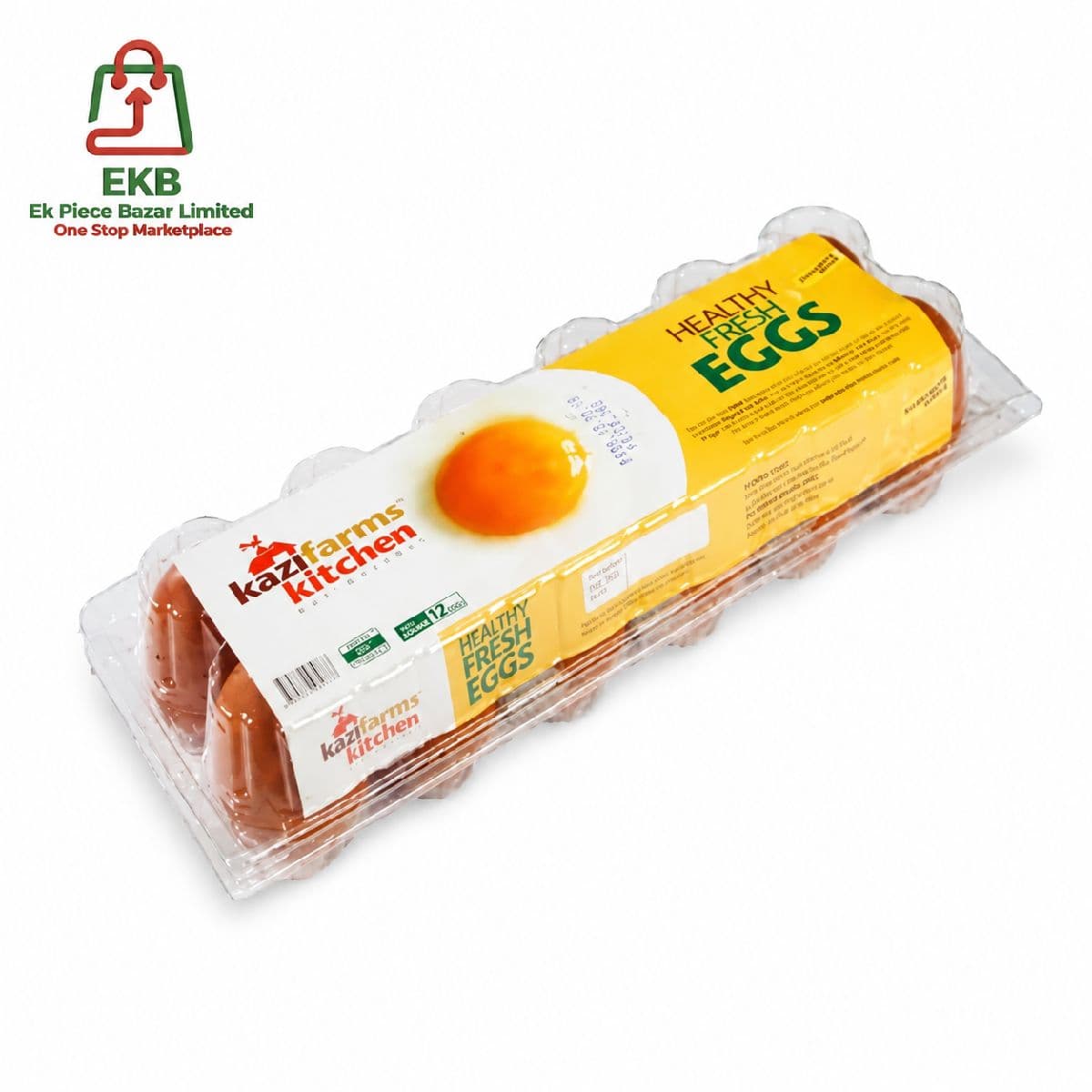 đĨ KaziFarms Kitchen Branded Egg (12 Pcs Pack)