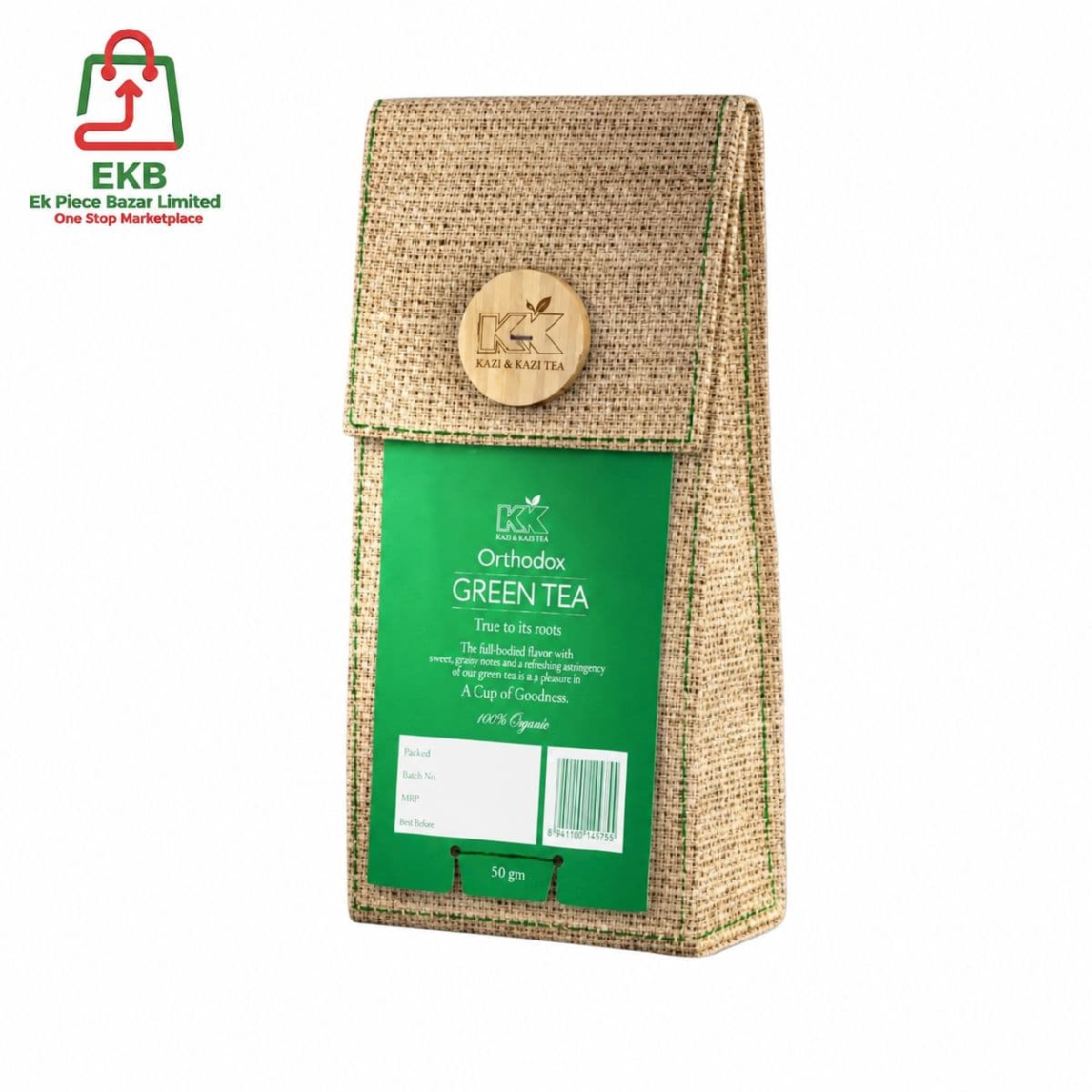 Kazi & Kazi Loose Green Tea Orthodox 100gm