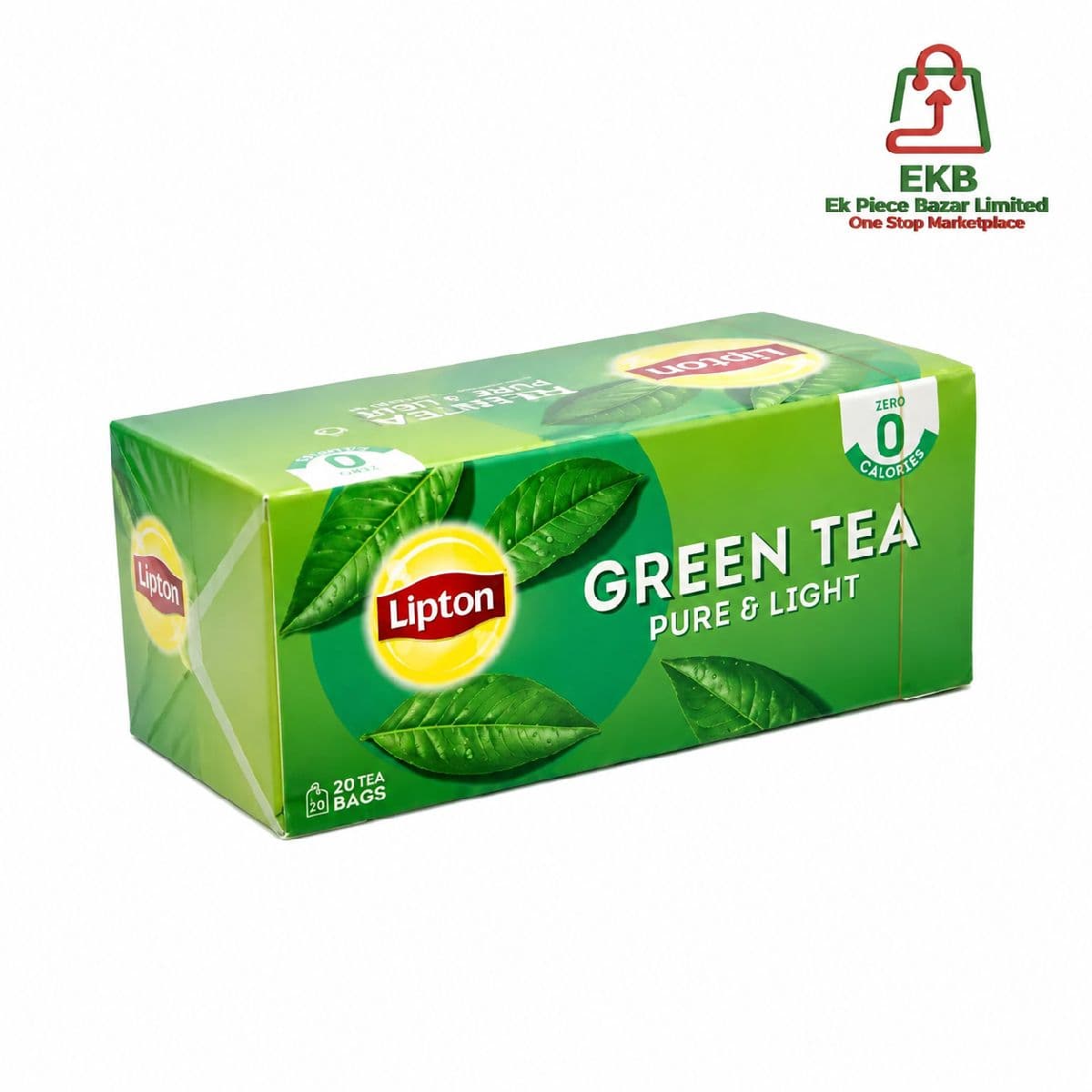 Lipton Green Tea Pure & Light (25 Tea Bags)