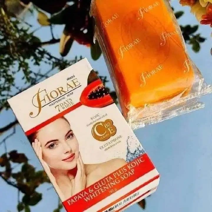 ⭕️𝑭𝒊𝒐𝒓𝒂𝒆 7𝒅𝒂𝒚 𝑾𝒉𝒊𝒕𝒆𝒏𝒊𝒏g Papaya 𝒔𝒐𝒂𝒑💯📍📌