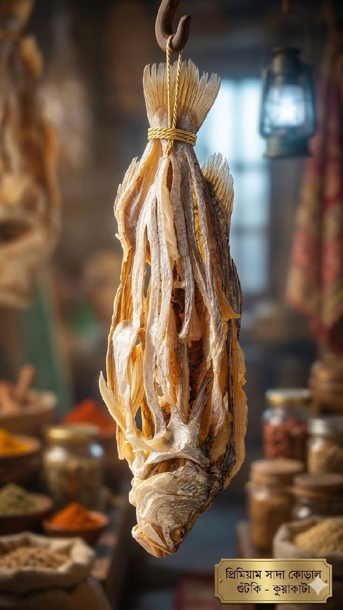 সাদা কোড়াল শুঁটকি