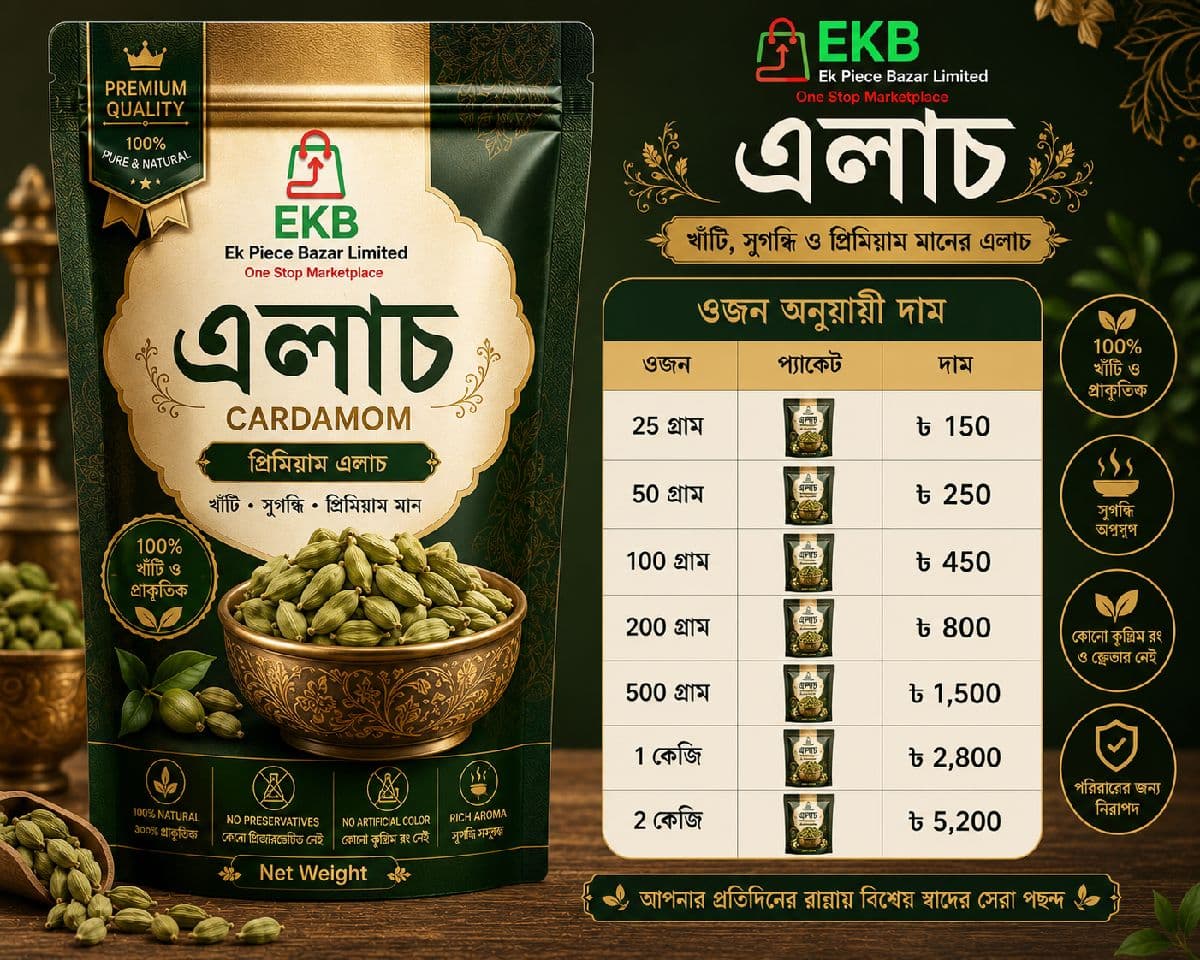 đŋ EKB āĻĒā§āϰāĻŋāĻŽāĻŋā§āĻžāĻŽ āĻāϞāĻžāĻ (Cardamom) đŋ