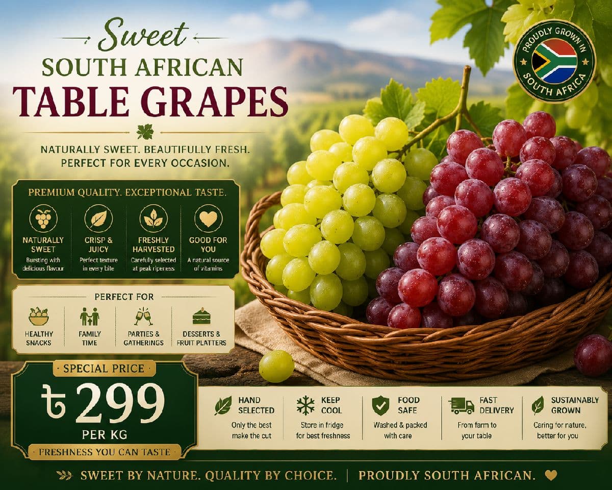 Table Grapes (5kg Box)