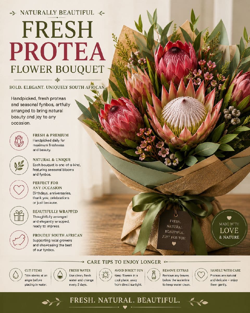 Protea Flower Bouquet