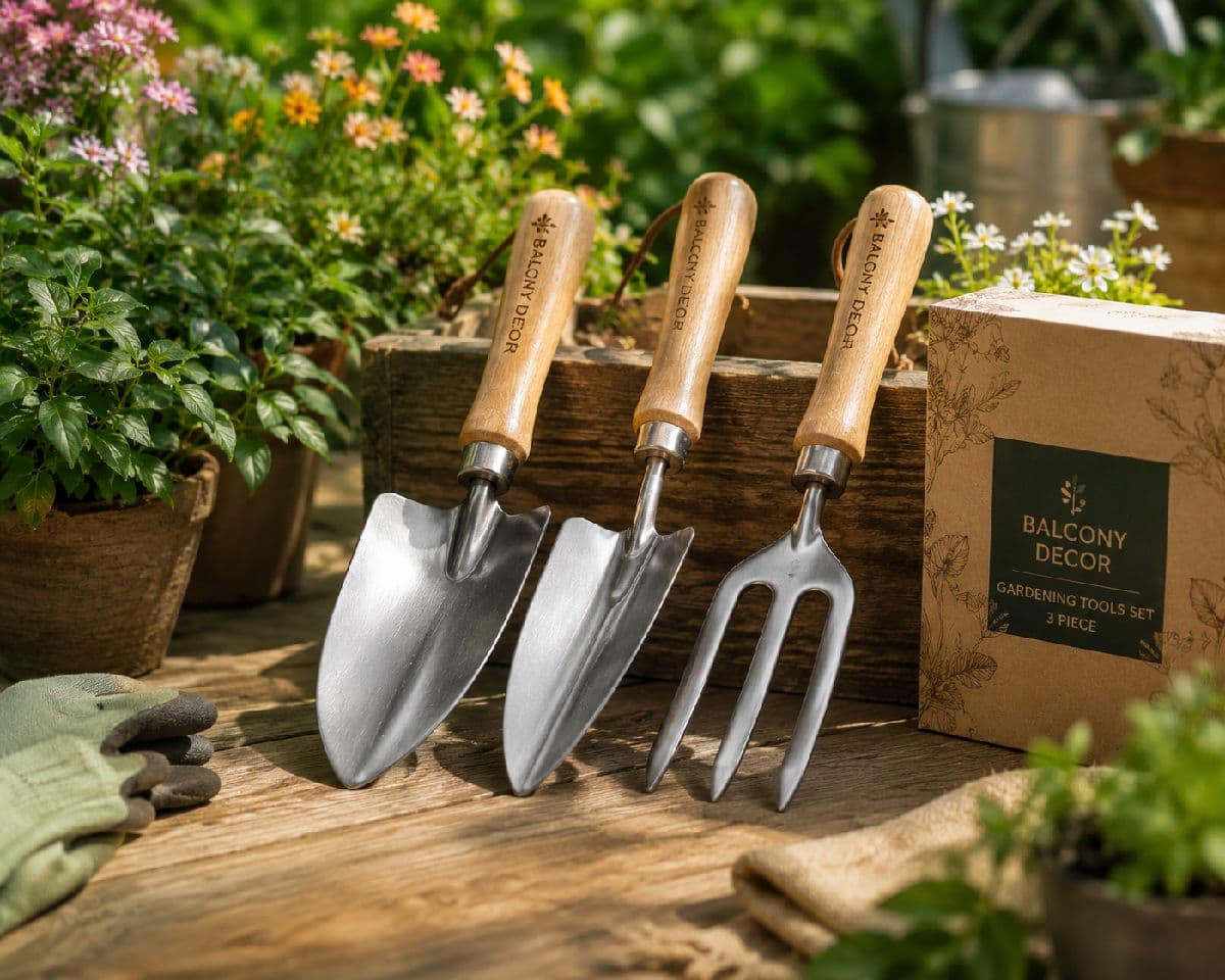 Garden Tools Set (3 Pieces)