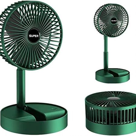 Folding Storage Net Red Fan