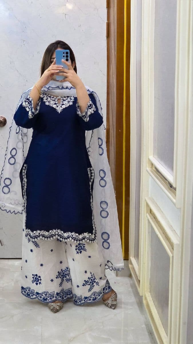 Jorjet Embroidery Kamiz