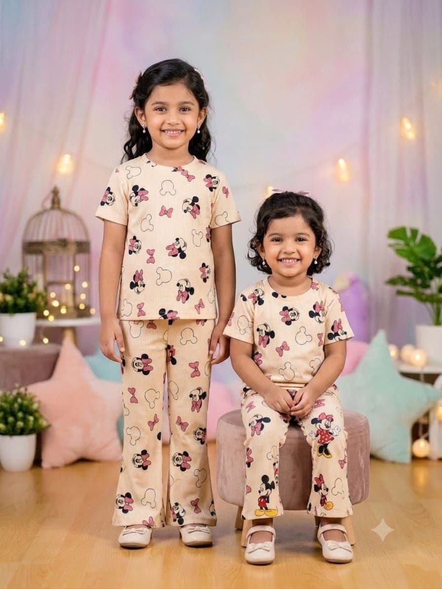 Half Sleeve T-shirt and Pant Set (Export Quality )