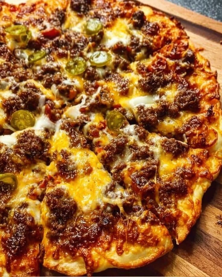 The Everything Beef Pizza