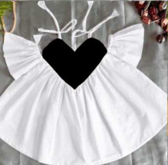 Baby Girl Heart Body Frock (২–৪ বছর)