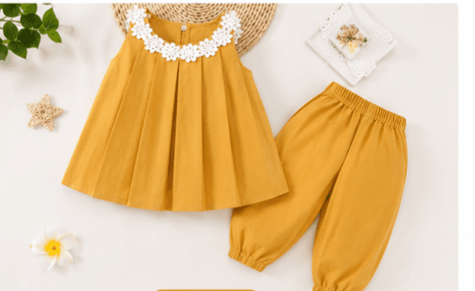Baby Girl Harem Pant Set (৬–৮ বছর)