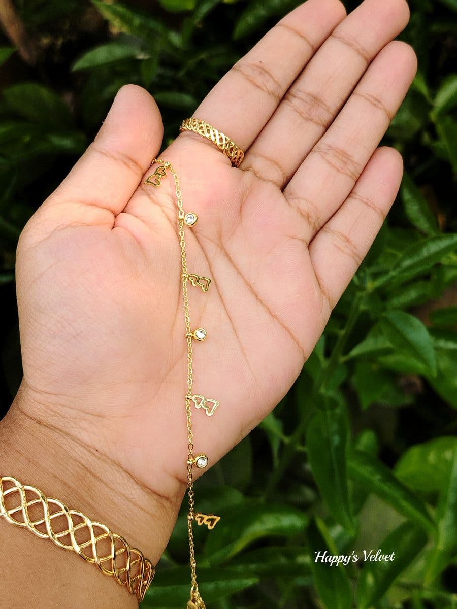 Premium Stainless Steel Golden Bracelet for Women