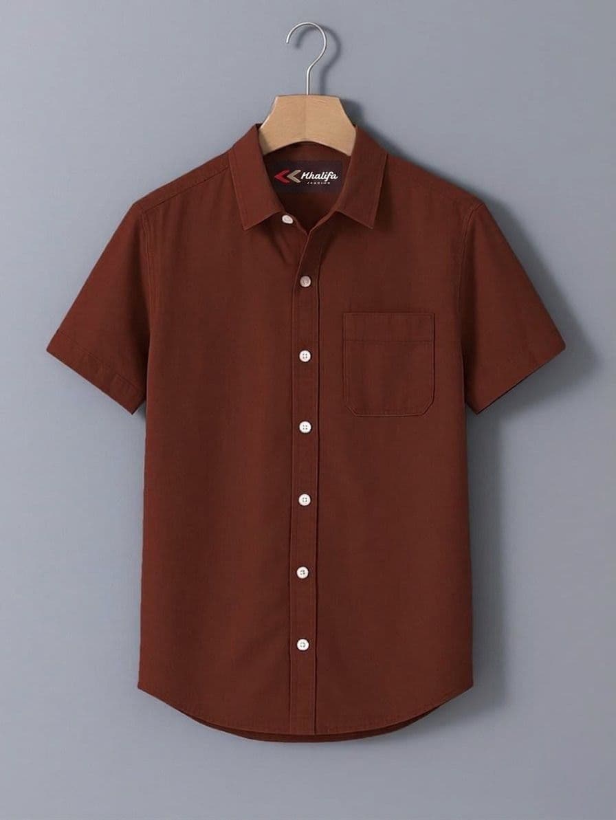 Oxford Cotton Solid Shirt