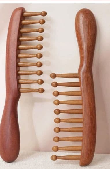 sandle wood comb