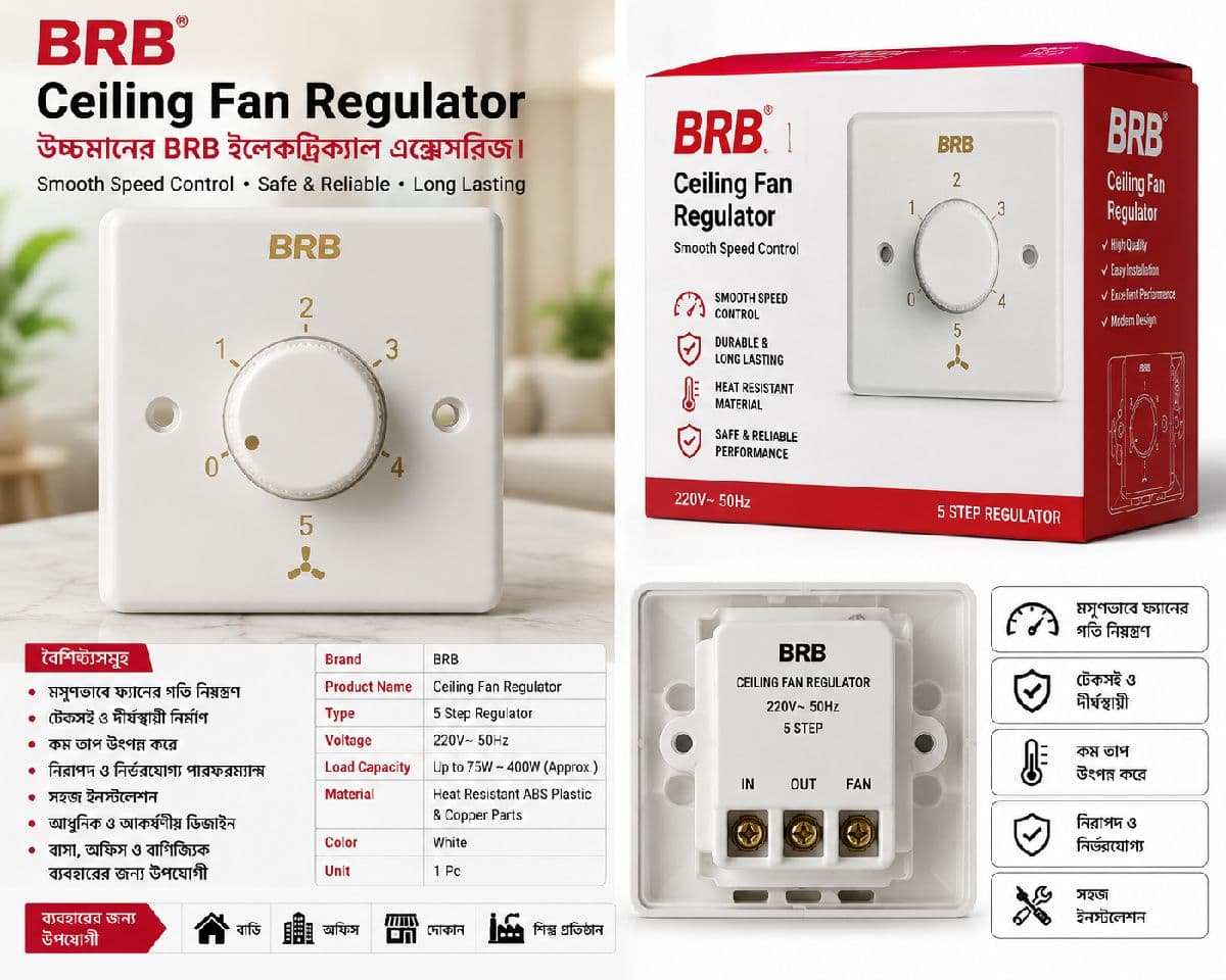 BRB Ceiling Fan Regulator