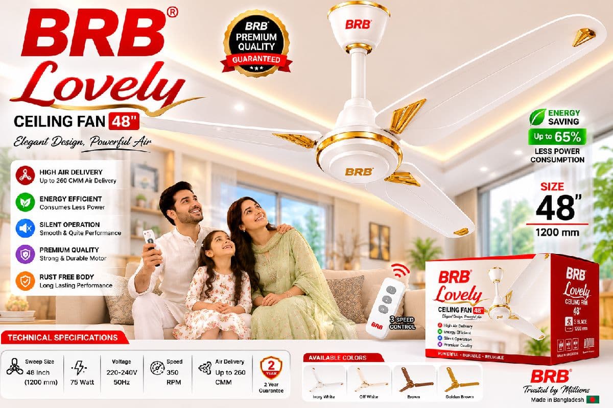 BRB Lovely Ceiling Fan 48