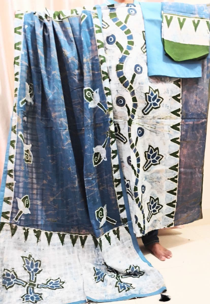 প্রিমিয়াম কোয়ালিটি বাটিক থ্রি পিস