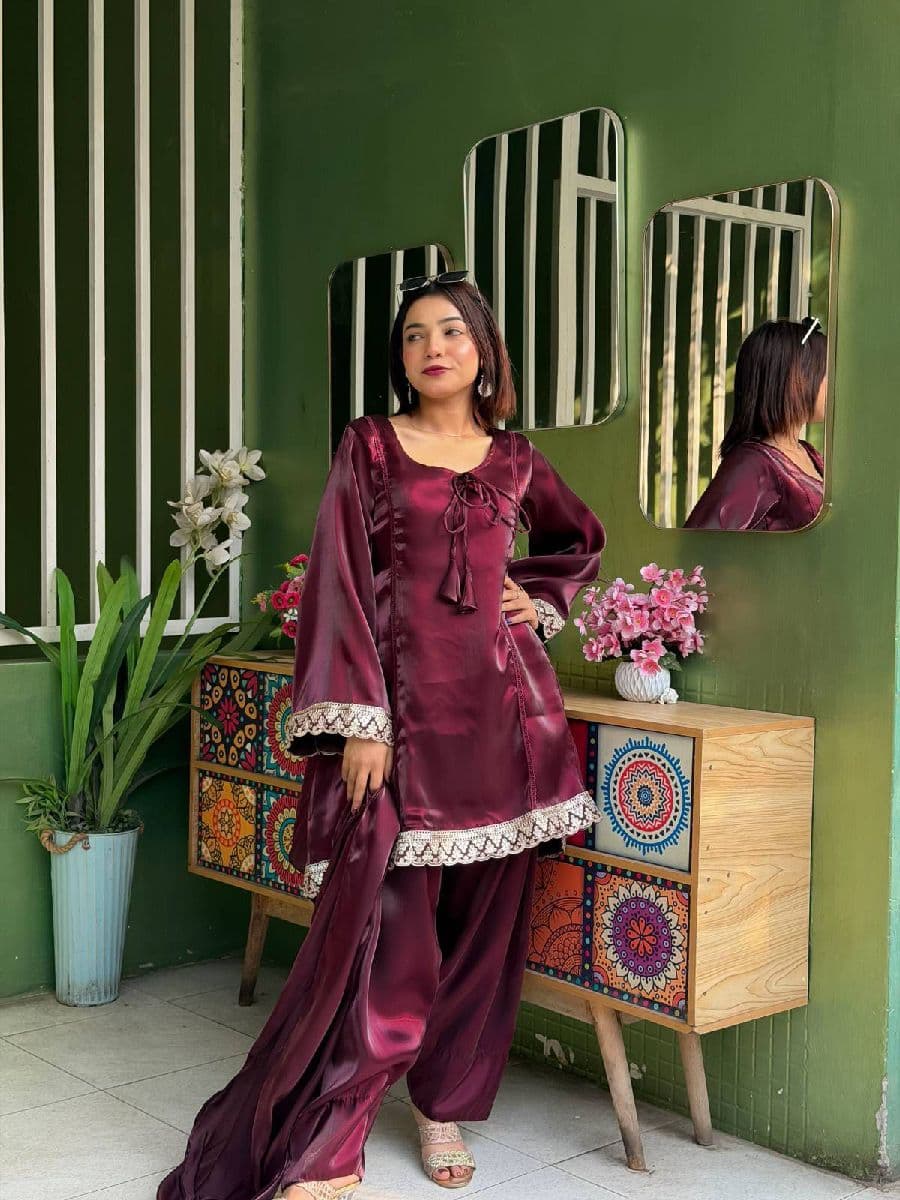 Samusilk Three Piece Gown