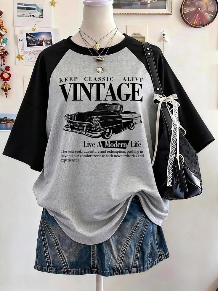 Drop Shoulder T-Shirt