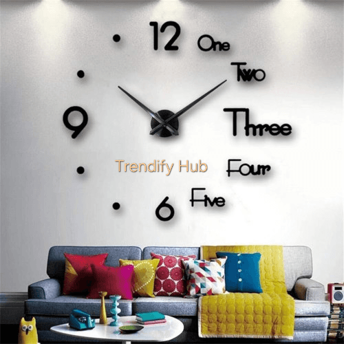3D Wall Clock