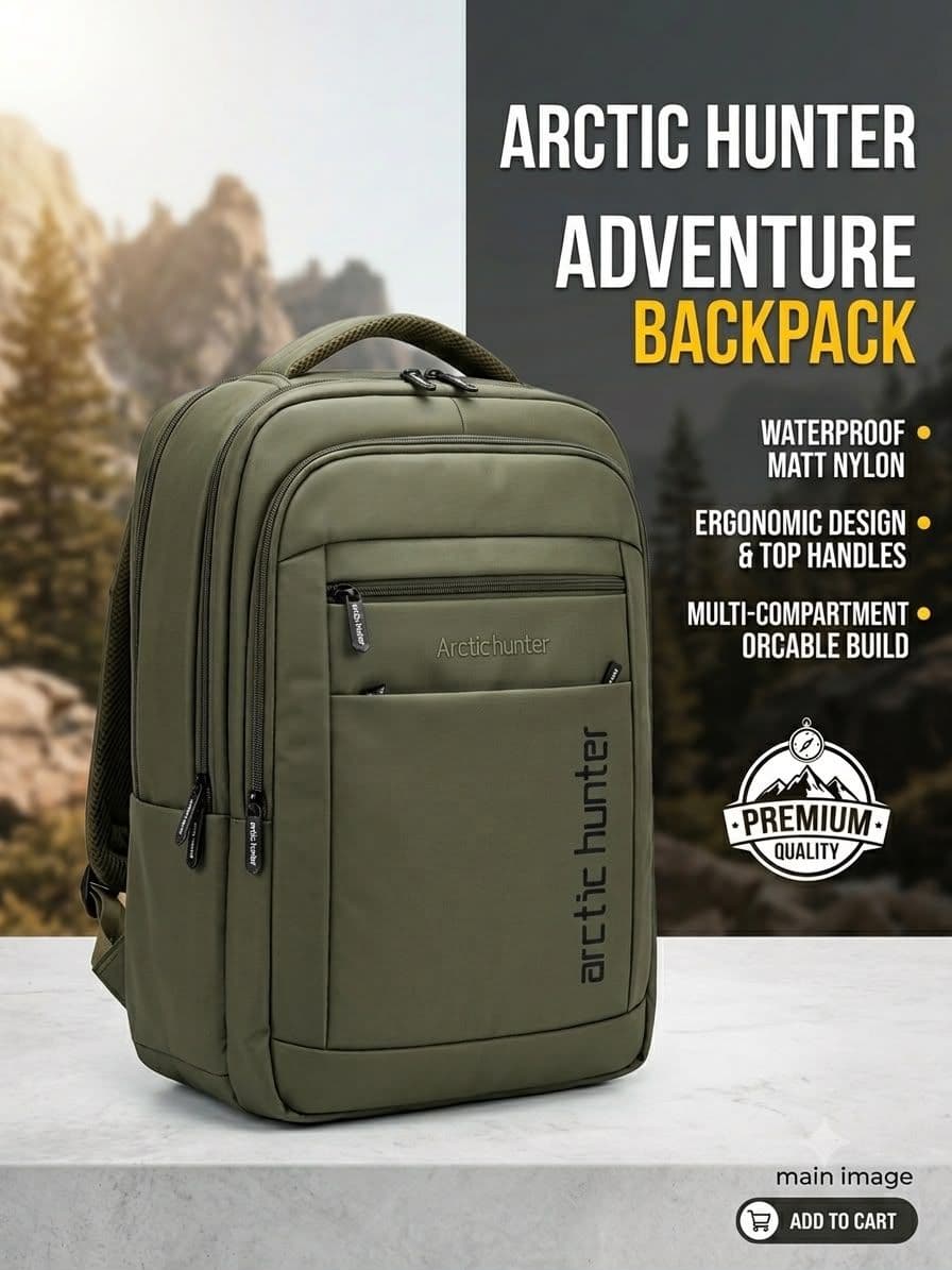 Arctic Hunter Premium Laptop Bag