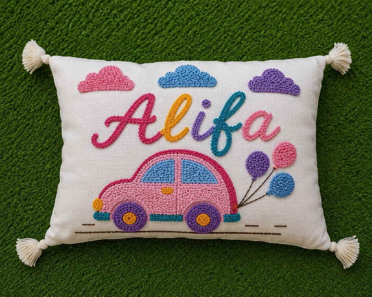 Tufted cushion cover
