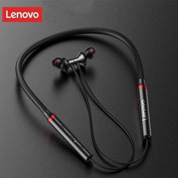 Lenovo Upgraded Hanging NeckEarphones Sports Bluetooth Earphones (6D Surround Sound) đ´đââī¸