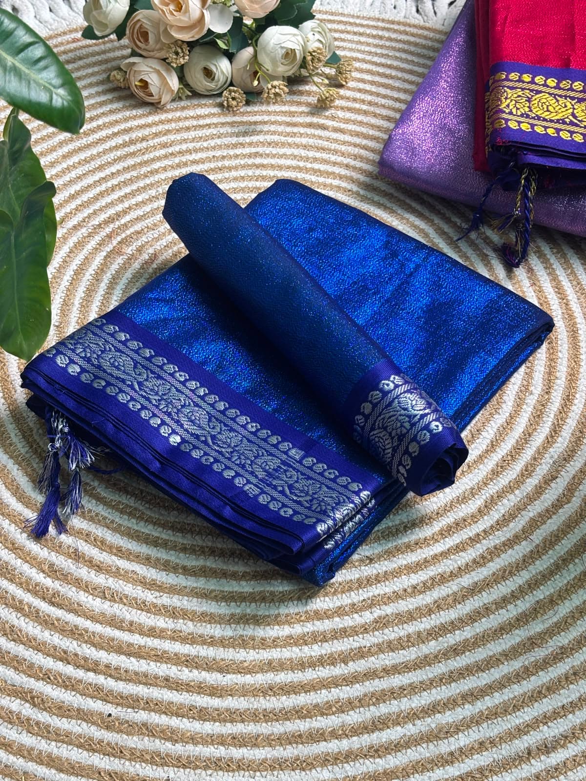 লামা সিল্ক শাড়ি