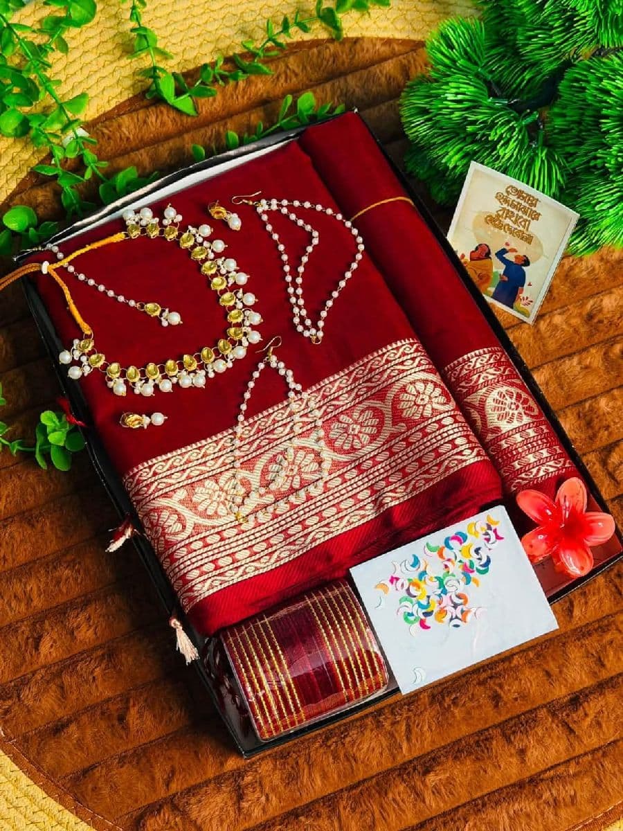 শাড়ি কম্বো সেট