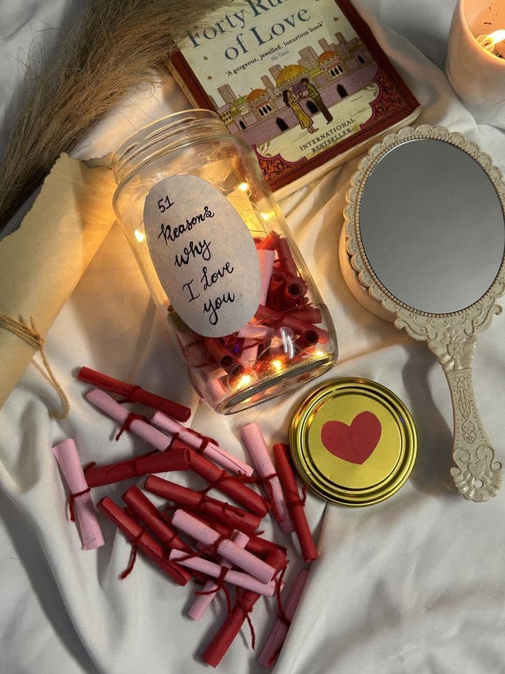 Love jar ( Reasons why i love you)