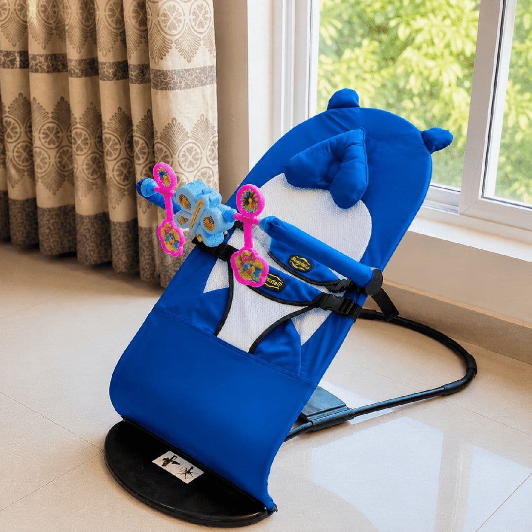 Baby Bouncer with pillow & toy-বালিশ ও খেলনা সহ বেবি বাউন্সার