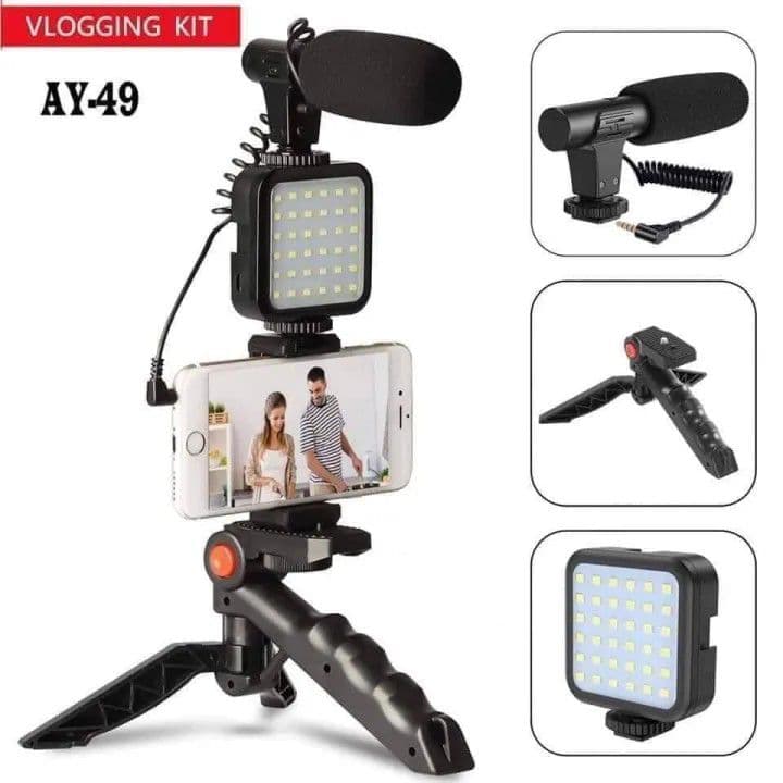 Vlogging Kit (01LM) - অল-ইন-ওয়ান ভিডিও মেকিং সেট