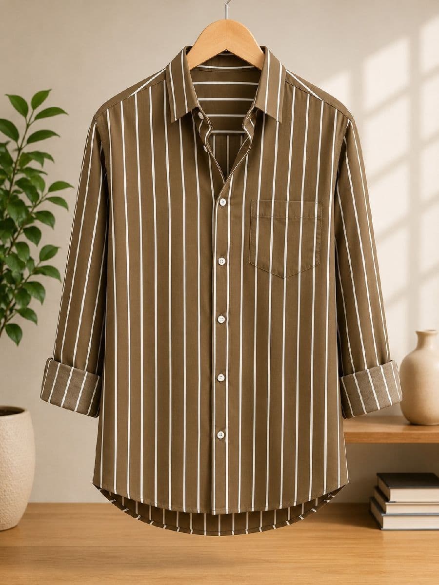 Formal Official Cotton Check Shirt