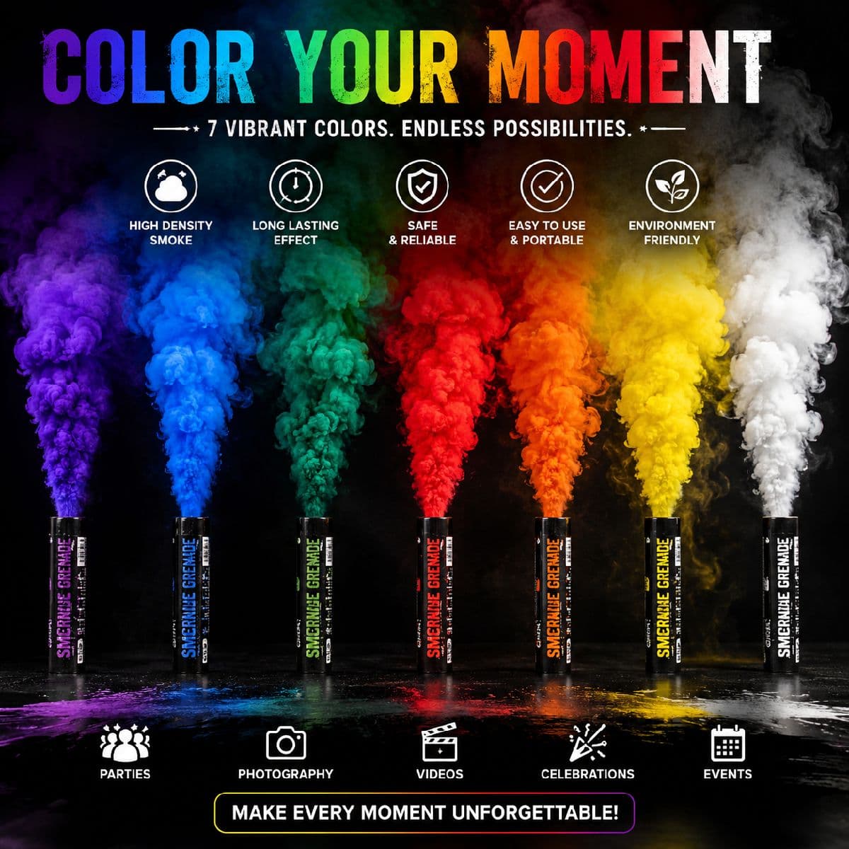 Colour Smoke✨❤️