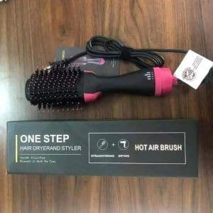 A 3-in-1 One Step Hair Dryer Brush
