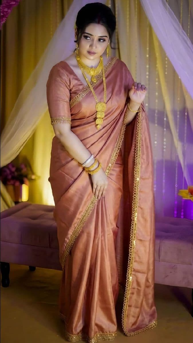 ইন্ডিয়ান tuba লাম সিল্ক শাড়ি