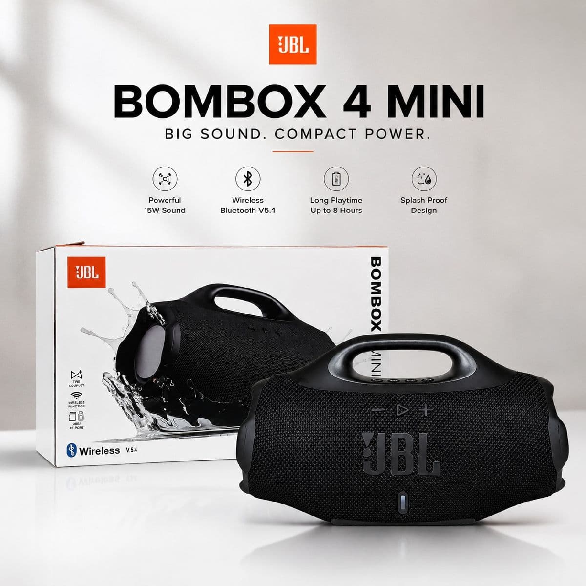 JBL Boombox 4 Mini Wireless Speaker