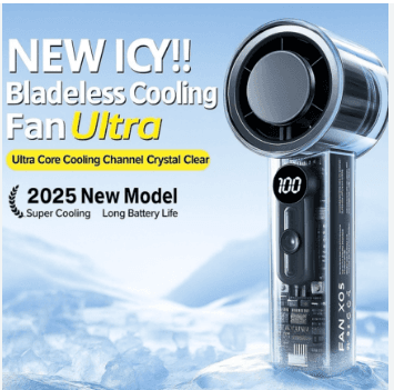 X05 fan portable high-speed ice cooling turbine
