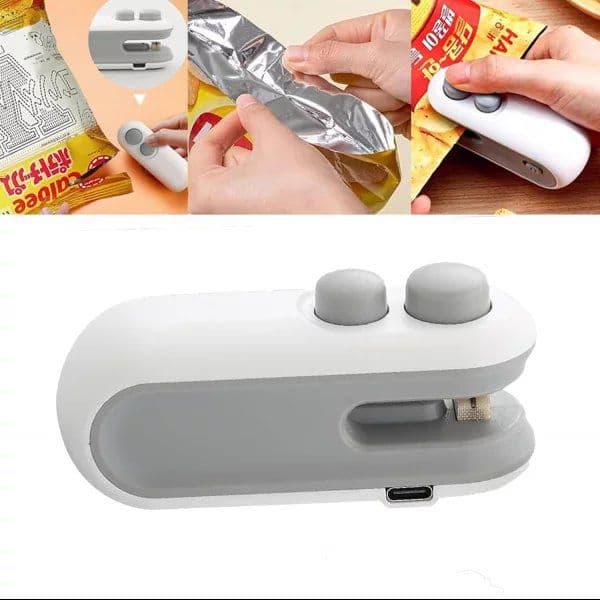 mini bag sealer and cutter.