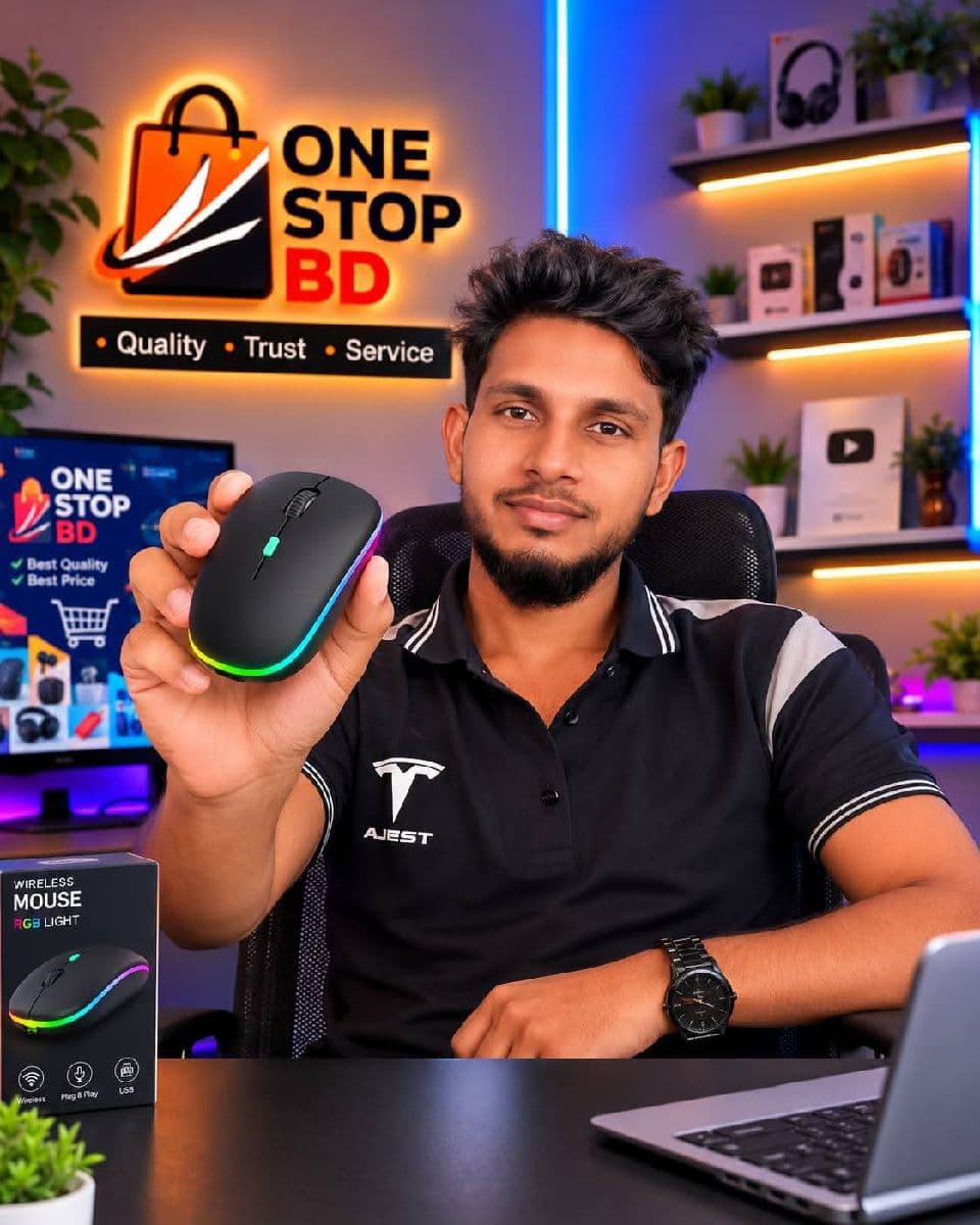 🎬 RGB Wireless Mouse — Premium Cinematic Advertisement