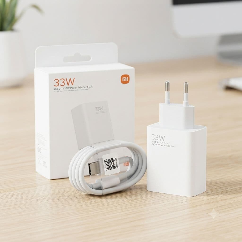 Mi 33W Fast Charger (Original) – আপনার ডিভাইসের জন্য দ্রুত ও নিরাপদ চার্জিংয়ের নির্ভরতা